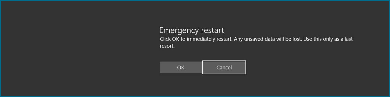 Emergency Restart